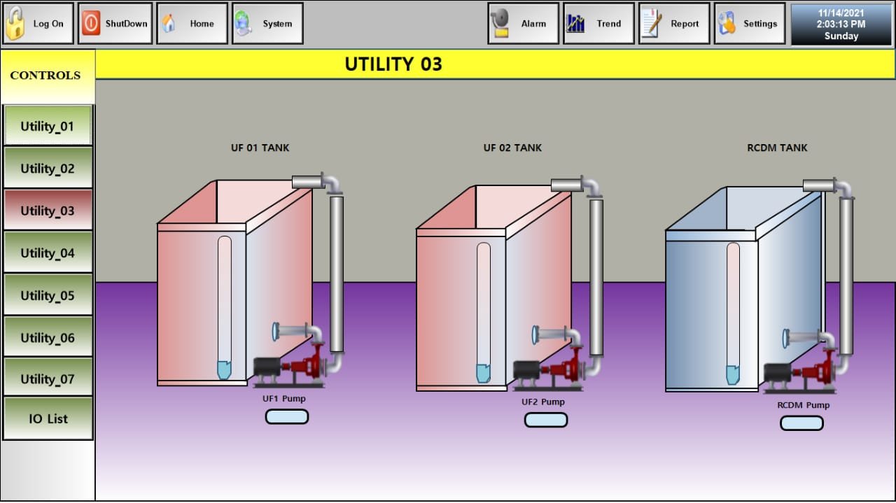 S.C.A.D.A Software set up by US Automation