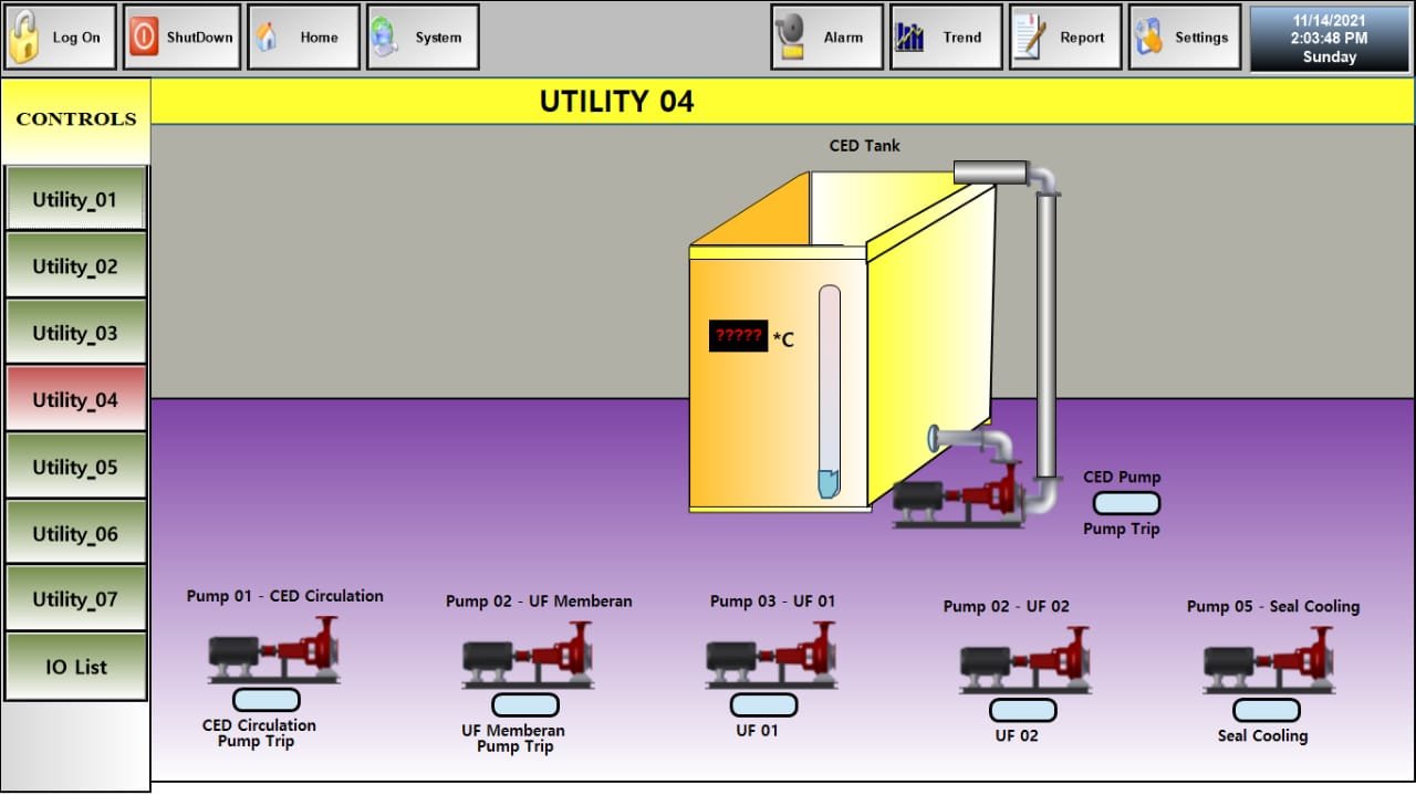 S.C.A.D.A Software set up by US Automation